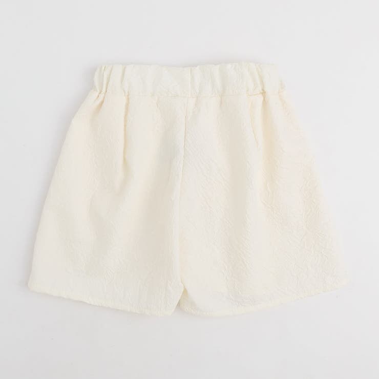 【ふくれジャガード】ハイウエスフレアショートパンツ | URBAN CHERRY | 詳細画像2 