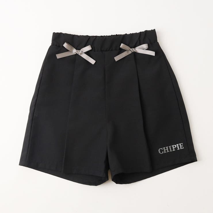 CHIPIE/シピ】ワンタックリボンショートパンツ[品番