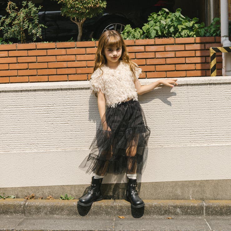 シアーフリルスカートドッキングショートパンツ | URBAN CHERRY | 詳細画像35 