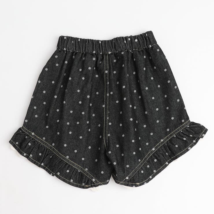 レースフリルミニドットデニムショートパンツ | URBAN CHERRY | 詳細画像6 