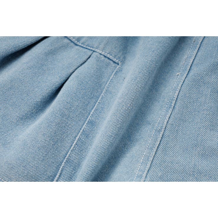 タックフレアデニムショートパンツ | URBAN CHERRY | 詳細画像12 