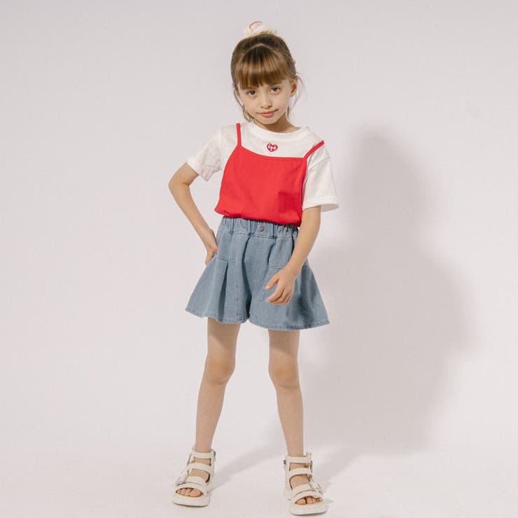 タックフレアデニムショートパンツ | URBAN CHERRY | 詳細画像13 