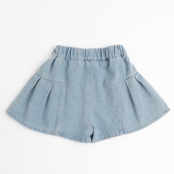 タックフレアデニムショートパンツ | URBAN CHERRY | 詳細画像3 