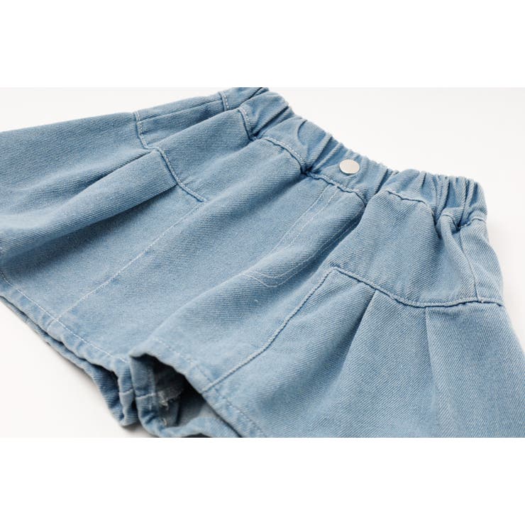 タックフレアデニムショートパンツ | URBAN CHERRY | 詳細画像9 