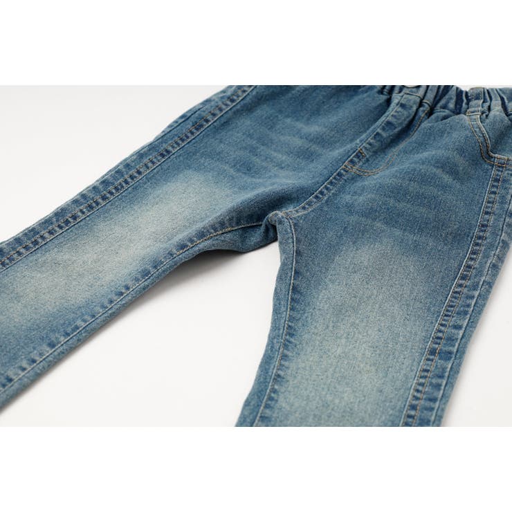 ウォッシュ加工デザインフレアデニムパンツ | URBAN CHERRY | 詳細画像12 