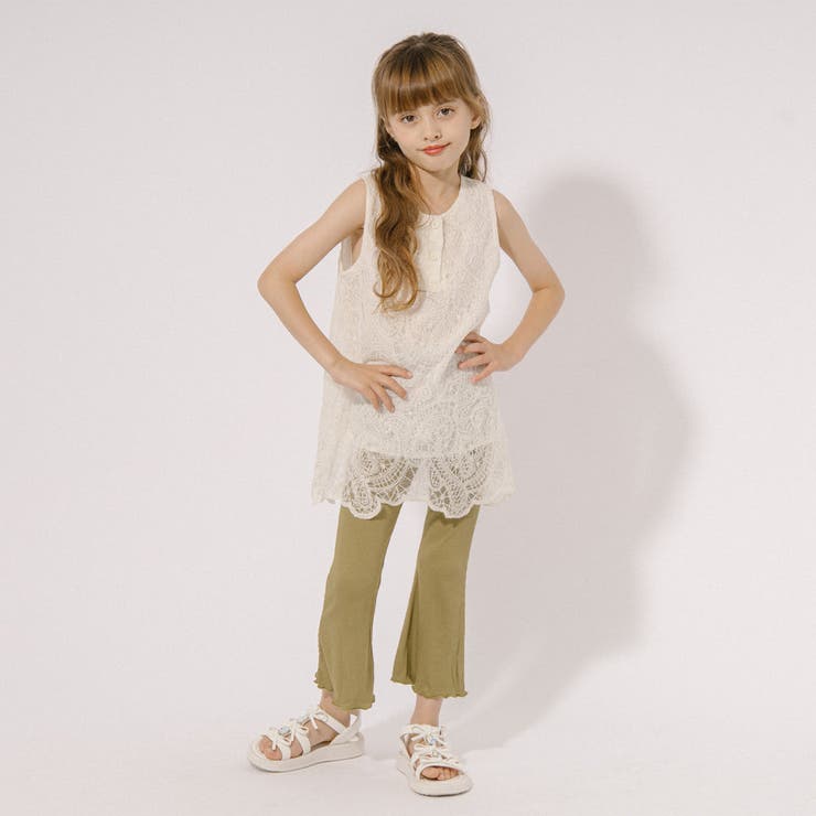 カラーリブメロウフレアパンツ | URBAN CHERRY | 詳細画像17 