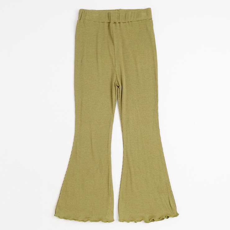 カラーリブメロウフレアパンツ | URBAN CHERRY | 詳細画像4 