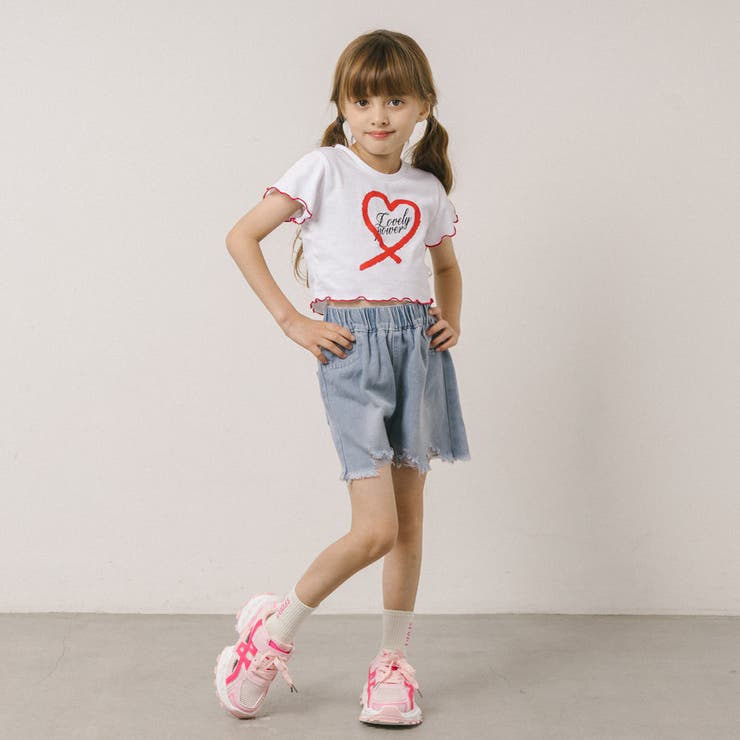 ダメージデニムショートパンツ | URBAN CHERRY | 詳細画像3 