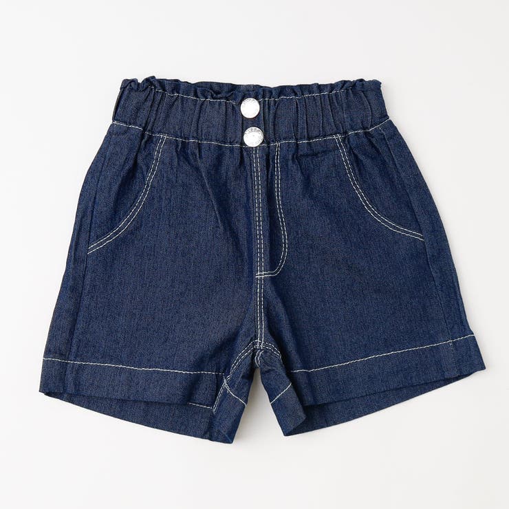 ハイウエストフロントボタンデニムショートパンツ | URBAN CHERRY | 詳細画像2