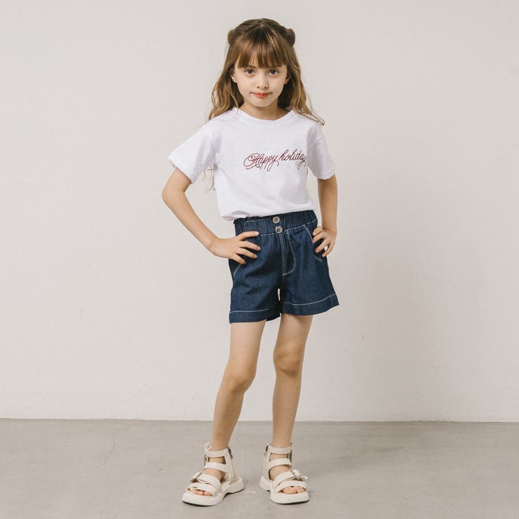 ハイウエストフロントボタンデニムショートパンツ | URBAN CHERRY | 詳細画像7