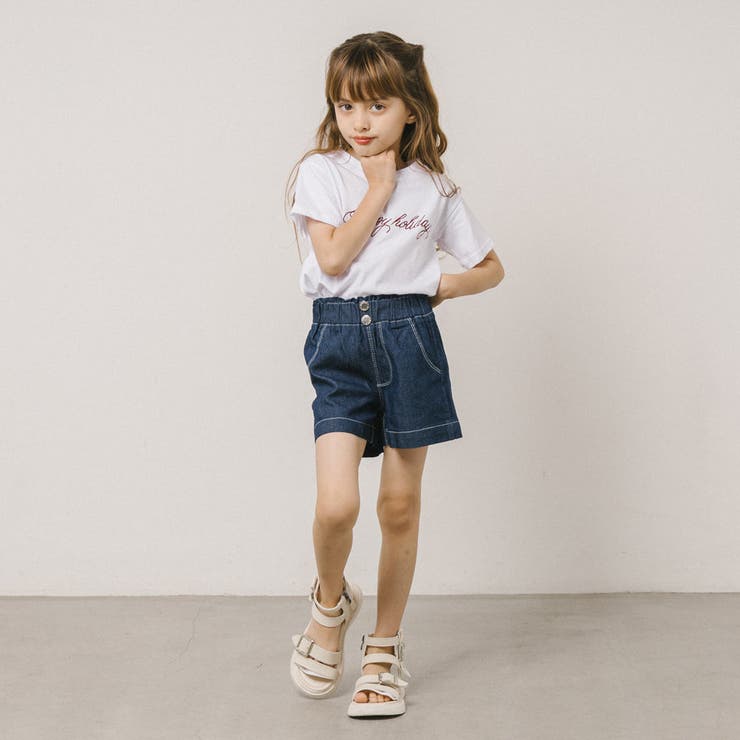 ハイウエストフロントボタンデニムショートパンツ | URBAN CHERRY | 詳細画像8