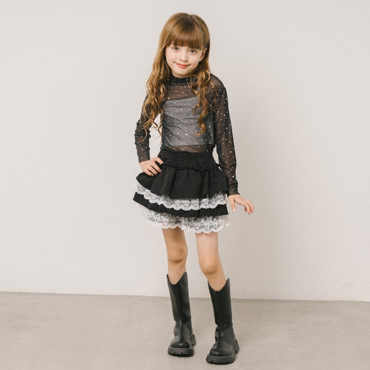 【ふわもち軽やか素材】レースツーティアフリルショートパンツ | URBAN CHERRY | 詳細画像11 