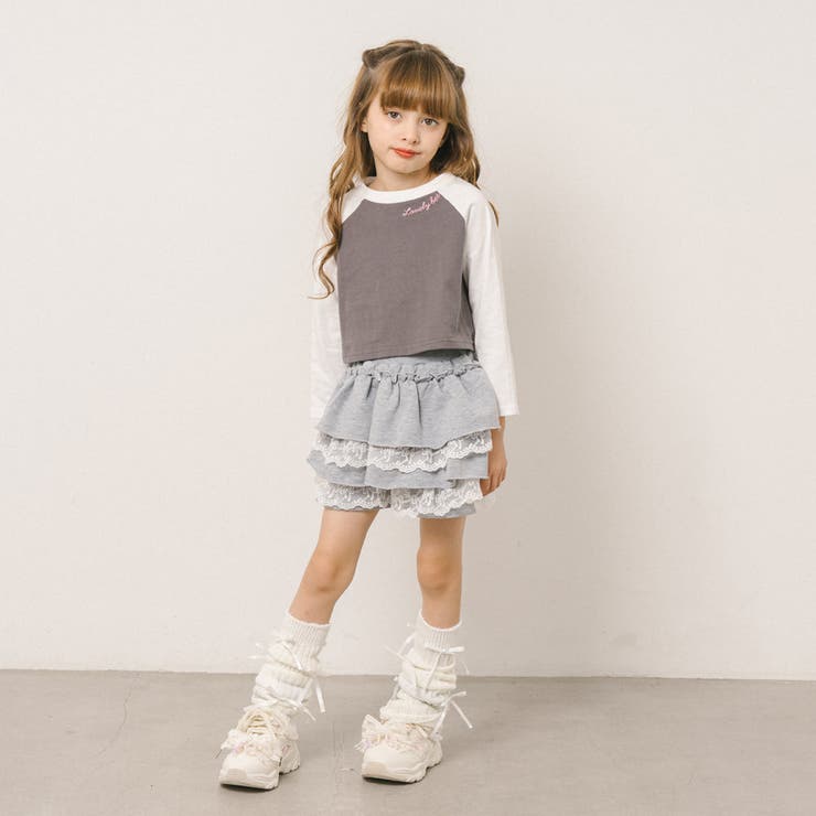 【ふわもち軽やか素材】レースツーティアフリルショートパンツ | URBAN CHERRY | 詳細画像14 