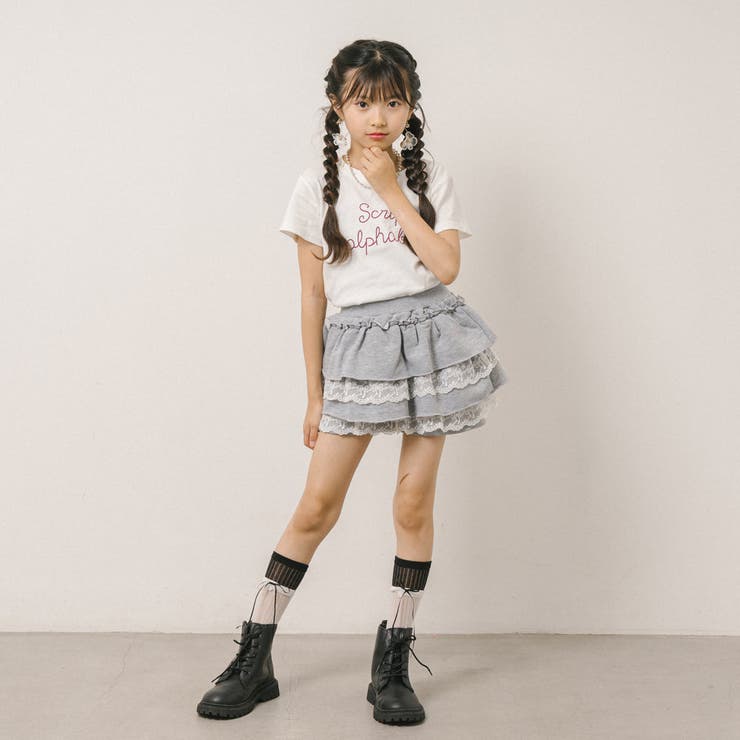 【ふわもち軽やか素材】レースツーティアフリルショートパンツ | URBAN CHERRY | 詳細画像16 