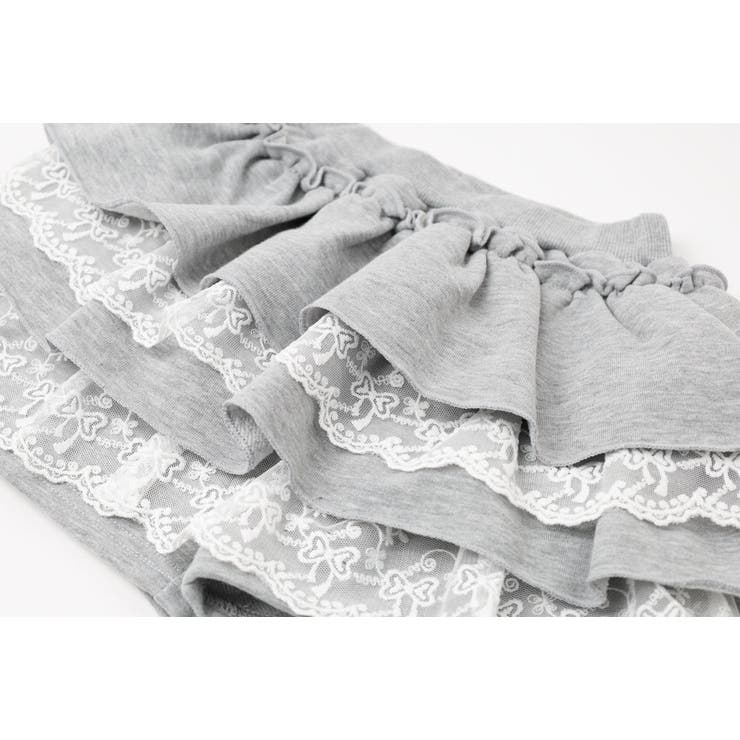 【ふわもち軽やか素材】レースツーティアフリルショートパンツ | URBAN CHERRY | 詳細画像19 