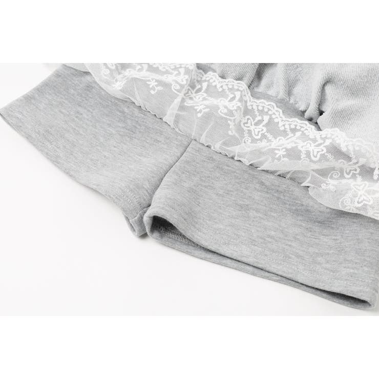 【ふわもち軽やか素材】レースツーティアフリルショートパンツ | URBAN CHERRY | 詳細画像21 