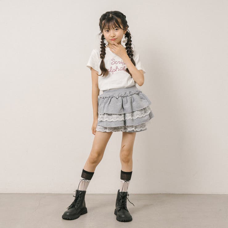 【ふわもち軽やか素材】レースツーティアフリルショートパンツ | URBAN CHERRY | 詳細画像27 