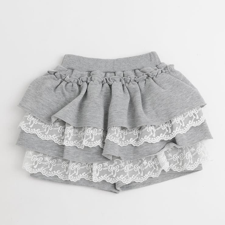 【ふわもち軽やか素材】レースツーティアフリルショートパンツ | URBAN CHERRY | 詳細画像6 