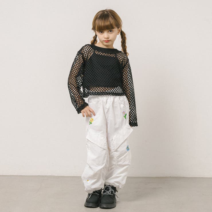 フラワーモチーフワッペンカーゴパンツ | URBAN CHERRY | 詳細画像24 