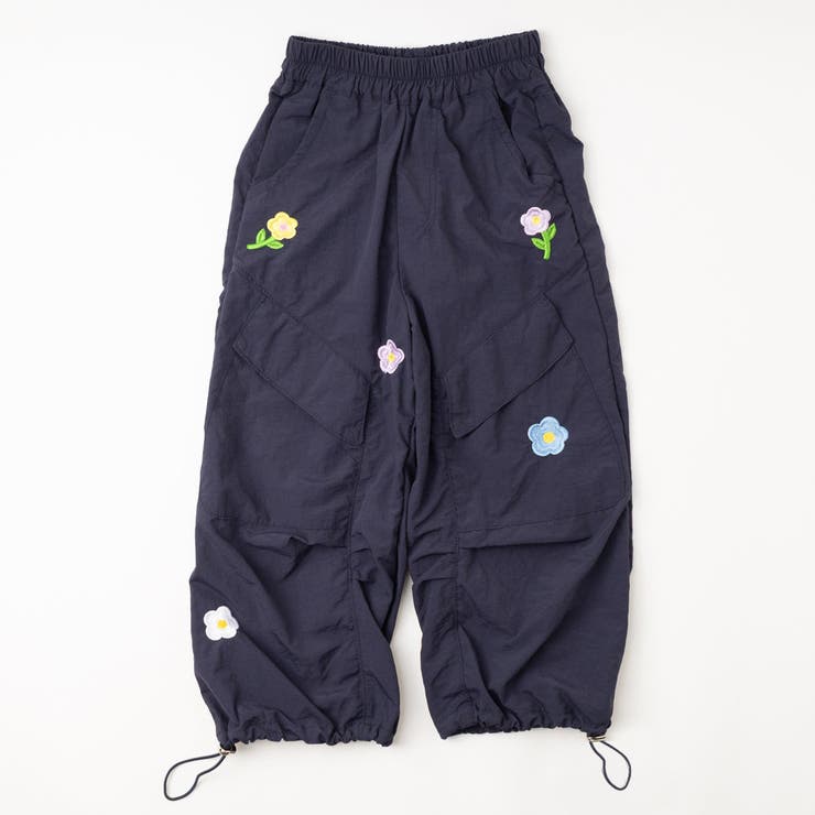 フラワーモチーフワッペンカーゴパンツ | URBAN CHERRY | 詳細画像5 