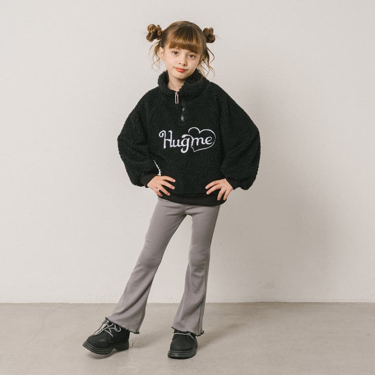 【伸縮性・保温性バツグン】リブカットソーフレアレギンスパンツ | URBAN CHERRY | 詳細画像11 