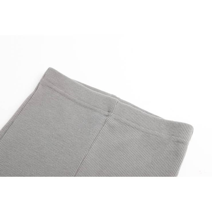 【伸縮性・保温性バツグン】リブカットソーフレアレギンスパンツ | URBAN CHERRY | 詳細画像16 