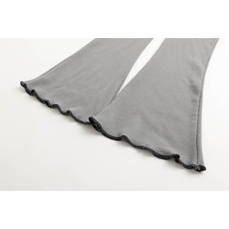 【伸縮性・保温性バツグン】リブカットソーフレアレギンスパンツ | URBAN CHERRY | 詳細画像18 