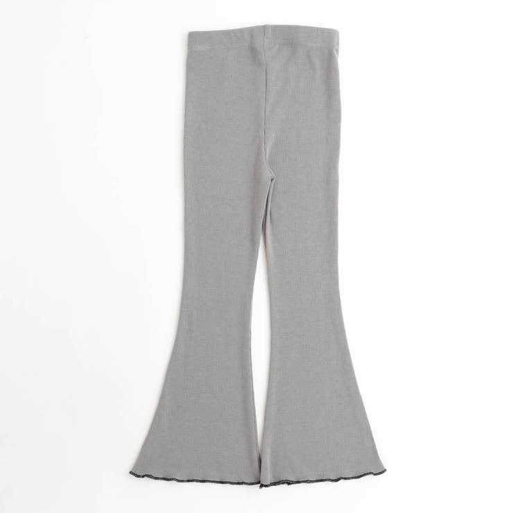 【伸縮性・保温性バツグン】リブカットソーフレアレギンスパンツ | URBAN CHERRY | 詳細画像5 