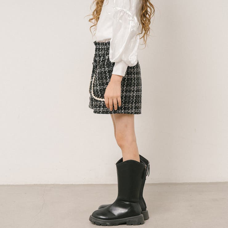 フロントポケットデザインツイードショートパンツ | URBAN CHERRY | 詳細画像7 