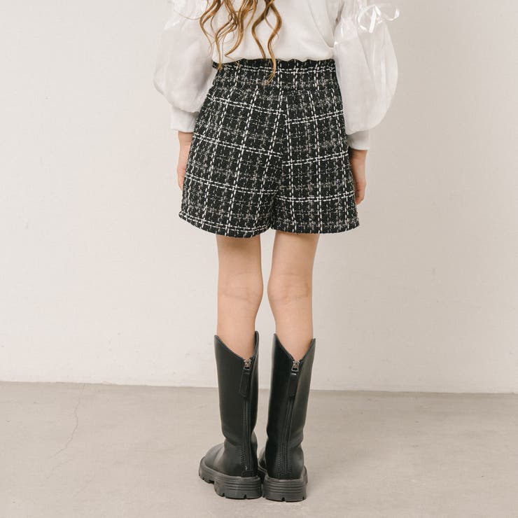 フロントポケットデザインツイードショートパンツ | URBAN CHERRY | 詳細画像8 