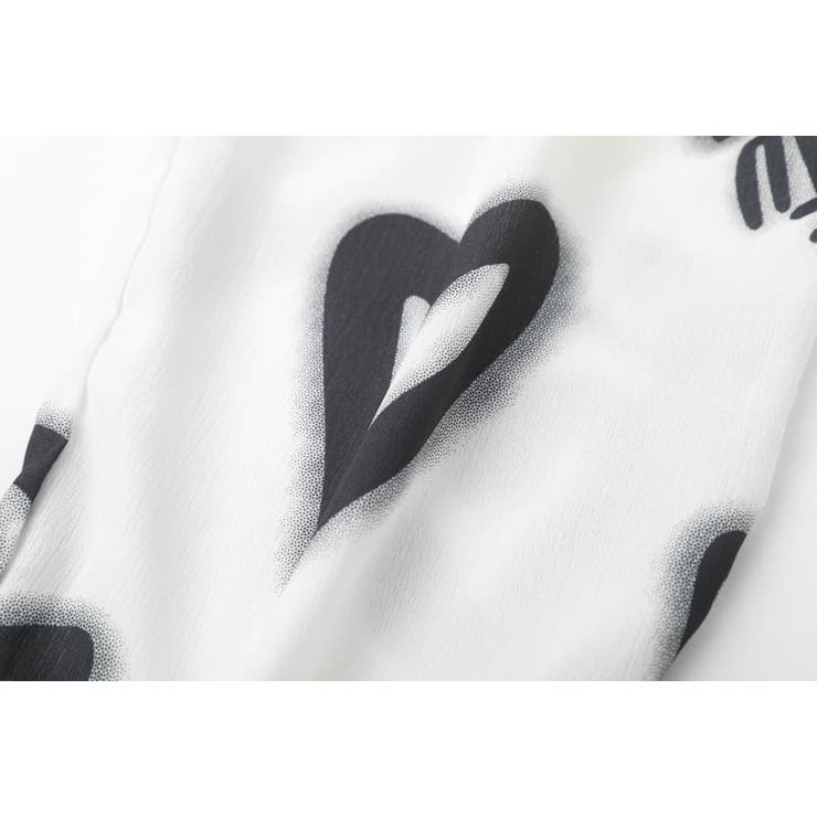 ハートプリントカーブデザインパンツ | URBAN CHERRY | 詳細画像12 