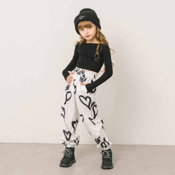 ハートプリントカーブデザインパンツ | URBAN CHERRY | 詳細画像13 