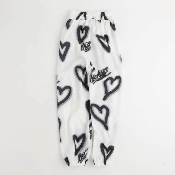 ハートプリントカーブデザインパンツ | URBAN CHERRY | 詳細画像3 