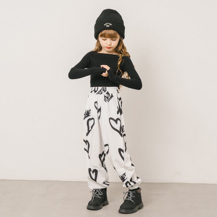 ハートプリントカーブデザインパンツ | URBAN CHERRY | 詳細画像6 