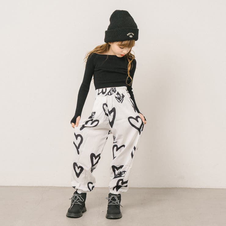 ハートプリントカーブデザインパンツ | URBAN CHERRY | 詳細画像7 