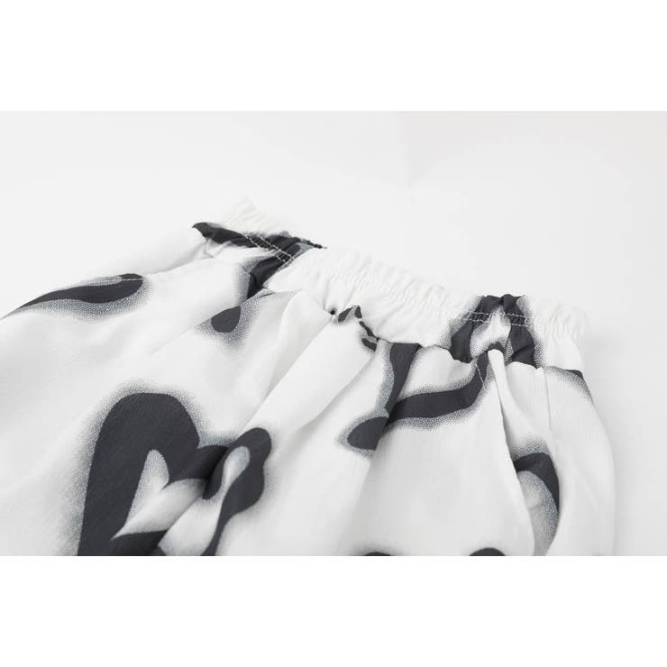 ハートプリントカーブデザインパンツ | URBAN CHERRY | 詳細画像8 