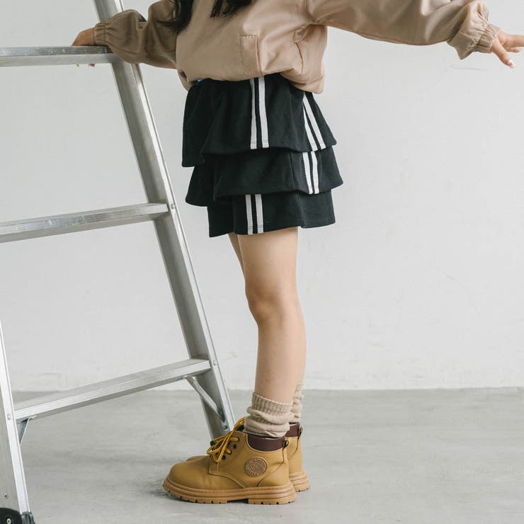 【U.TRACK/ユードットトラック】ラインツーティアフリルショートパンツ | URBAN CHERRY | 詳細画像10 