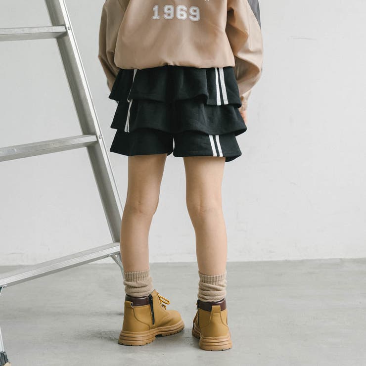 【U.TRACK/ユードットトラック】ラインツーティアフリルショートパンツ | URBAN CHERRY | 詳細画像11 