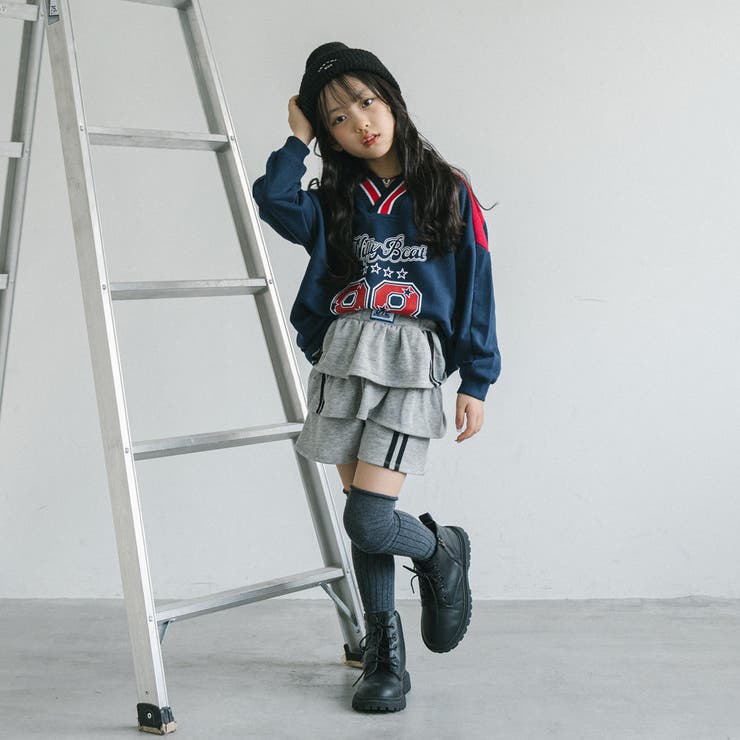 【U.TRACK/ユードットトラック】ラインツーティアフリルショートパンツ | URBAN CHERRY | 詳細画像16 