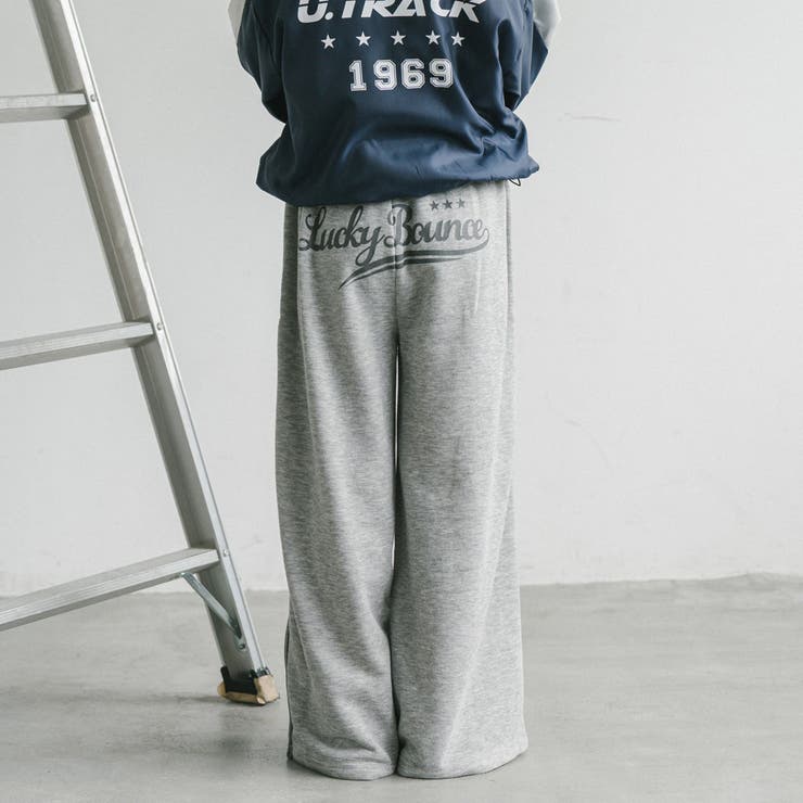 【U.TRACK/ユードットトラック】サイド開閉OK!バックロゴスリットパンツ | URBAN CHERRY | 詳細画像10 