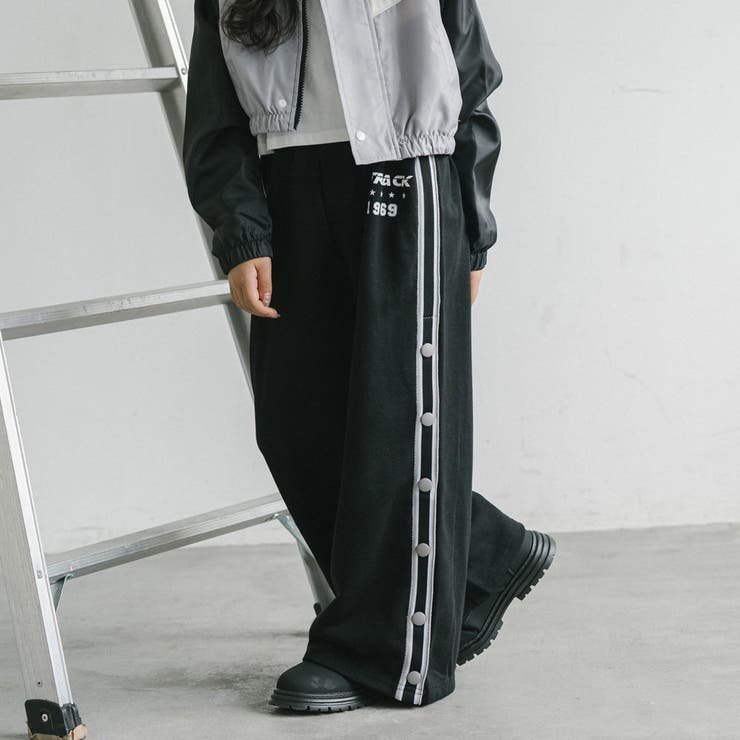 【U.TRACK/ユードットトラック】サイド開閉OK!バックロゴスリットパンツ | URBAN CHERRY | 詳細画像14 