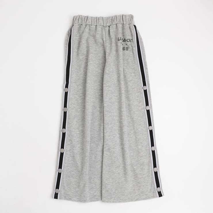 【U.TRACK/ユードットトラック】サイド開閉OK!バックロゴスリットパンツ | URBAN CHERRY | 詳細画像3 