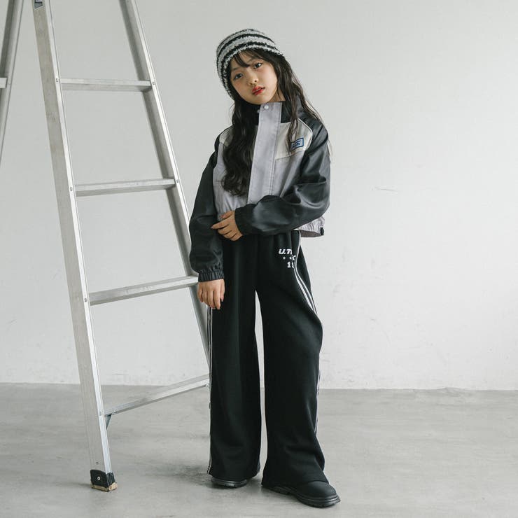 【U.TRACK/ユードットトラック】サイド開閉OK!バックロゴスリットパンツ | URBAN CHERRY | 詳細画像39 