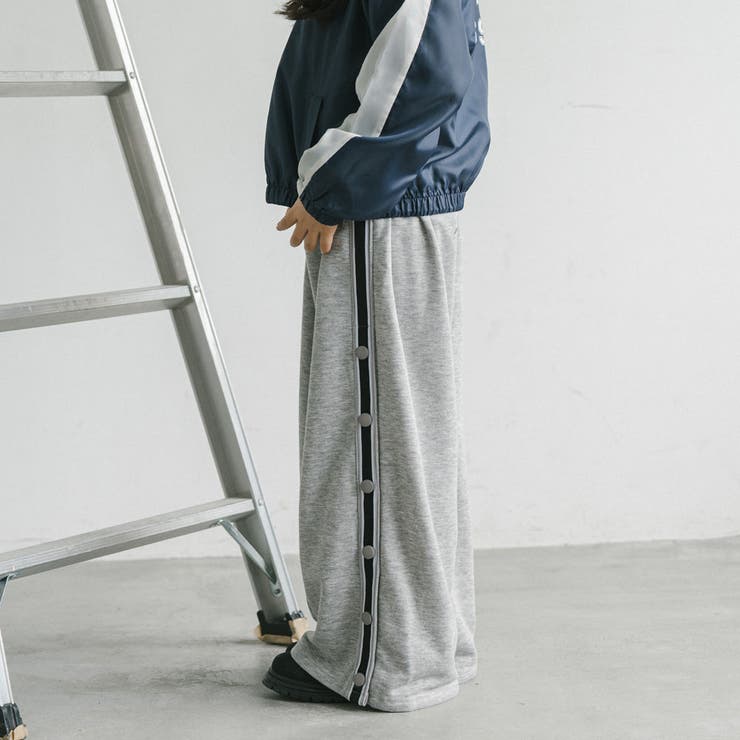 【U.TRACK/ユードットトラック】サイド開閉OK!バックロゴスリットパンツ | URBAN CHERRY | 詳細画像9 