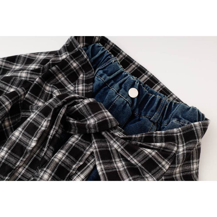 【レイヤードシャツ付属】ワイドデニム | URBAN CHERRY | 詳細画像12 