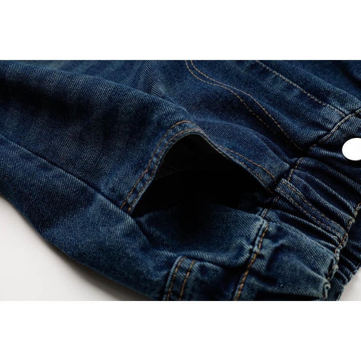 【レイヤードシャツ付属】ワイドデニム | URBAN CHERRY | 詳細画像19 