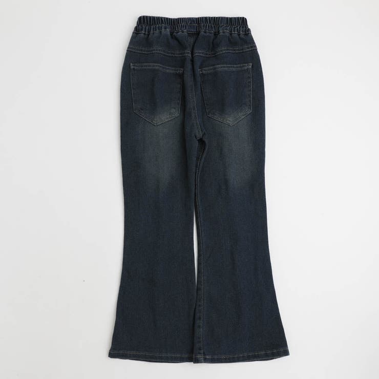 サイドステッチデザインフレアデニムパンツ | URBAN CHERRY | 詳細画像4 