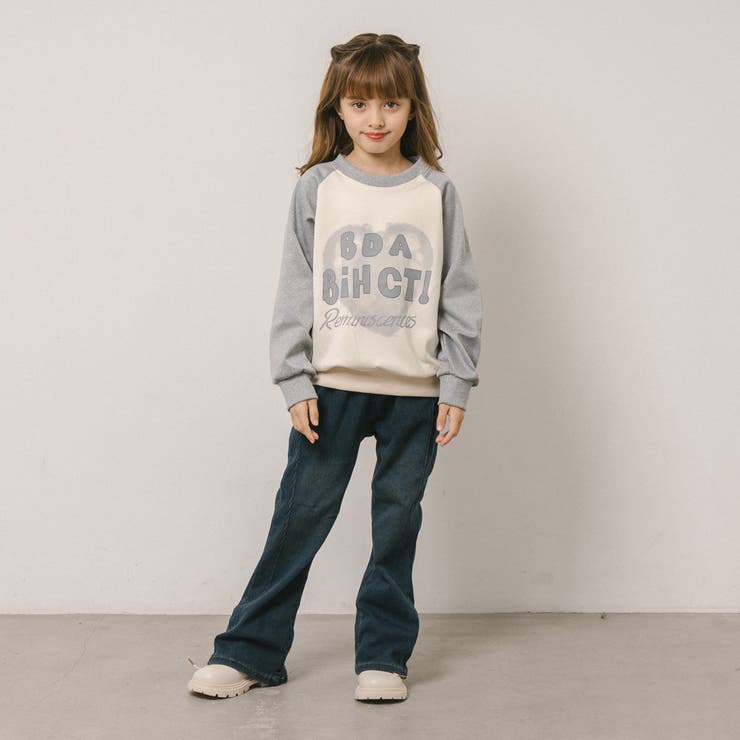 サイドステッチデザインフレアデニムパンツ | URBAN CHERRY | 詳細画像6 