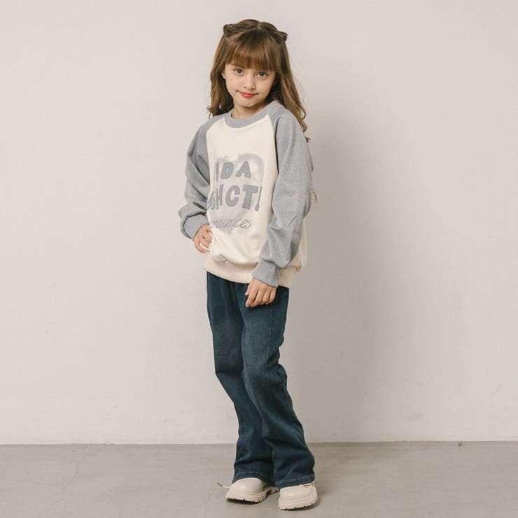 サイドステッチデザインフレアデニムパンツ | URBAN CHERRY | 詳細画像7 