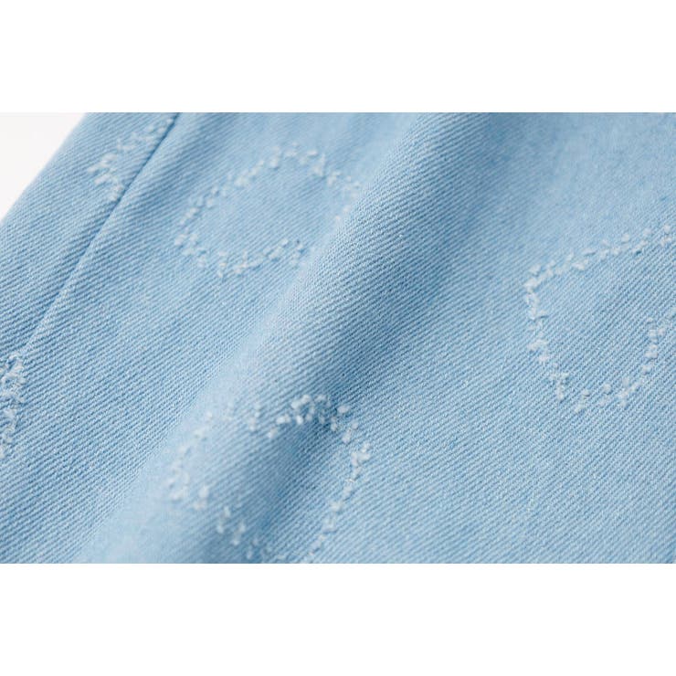 【インナーパンツ付き】レースフリルドッキングアシメハートフリンジデニムスカート | URBAN CHERRY | 詳細画像35 